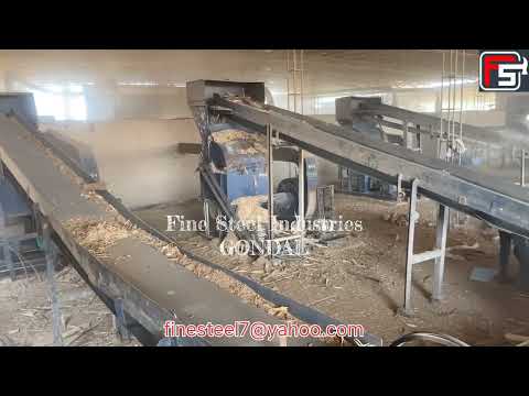 Mild steel wood crusher