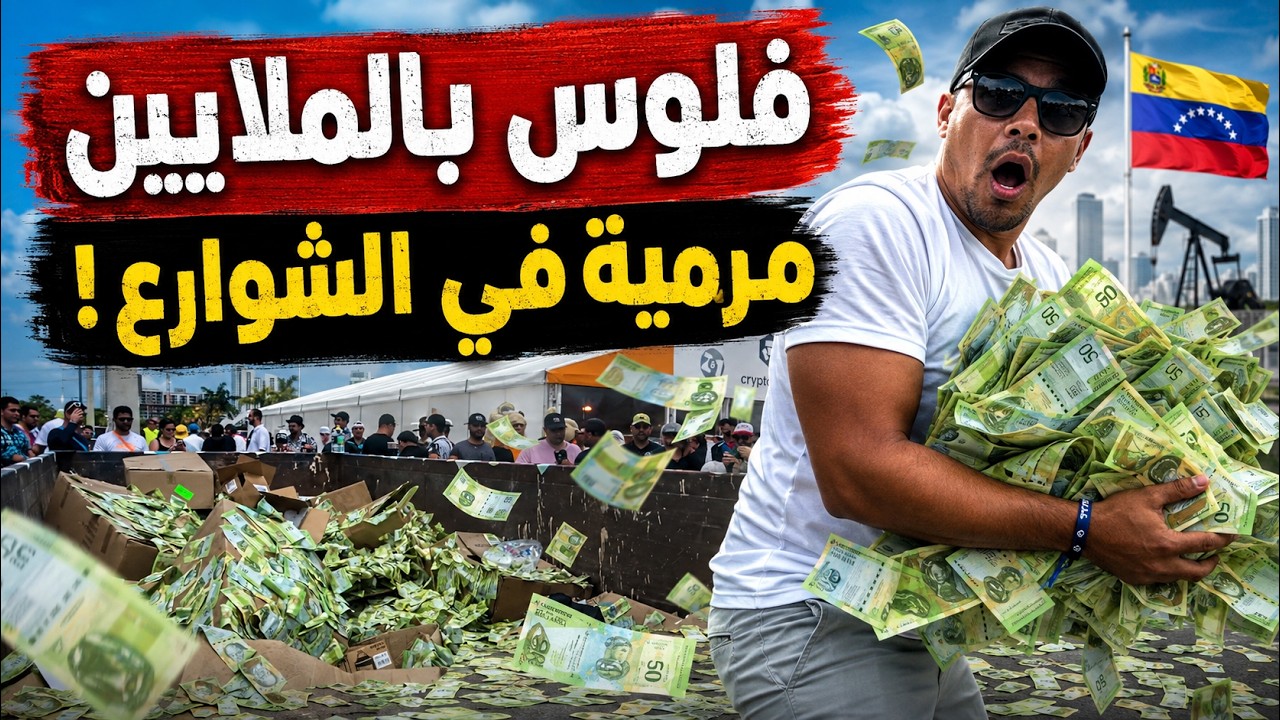 ملايين ملقاه في شوارع فينزويلا بلا صاحب .. ماذا يحدث؟!
