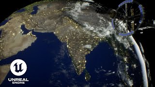 space station | created in Unreal Engine 5