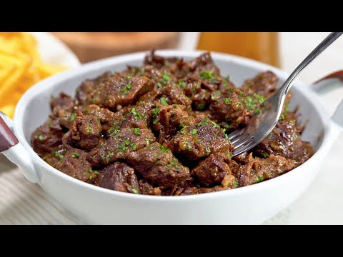 🇧🇪 Carbonnade à la Flamande | Traditional Belgium BEEF STEW - FLEMISH. Recipe by Always Yummy!