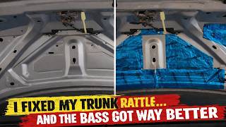 I Fixed My Trunk Rattle… And The Bass Got WAY Better