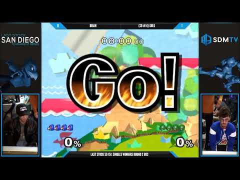 LSSD 151 - Brian (Falco) vs. Gulu (Samus) - SSBM WR2 - Smash Melee