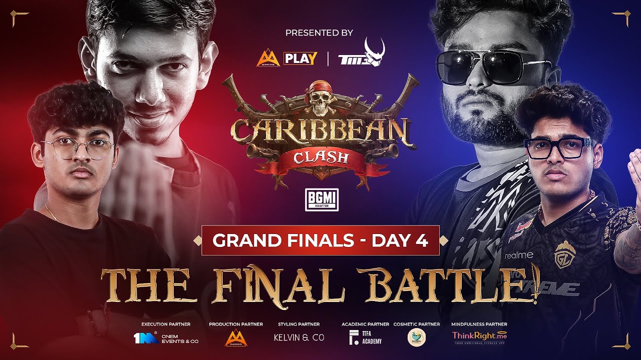 Caribbean Clash | Grand Finals D-DAY | BGMI | Ft. iQOO SouL, Godlike, Likitha Esports