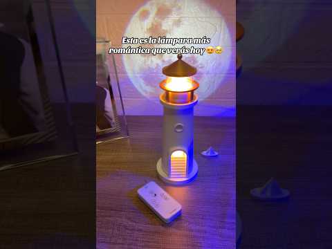 lámpara Faro Destello Lunar con Altavoz