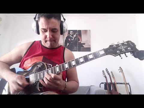 Mienten (solo de guitarra) por Matias Roman.
