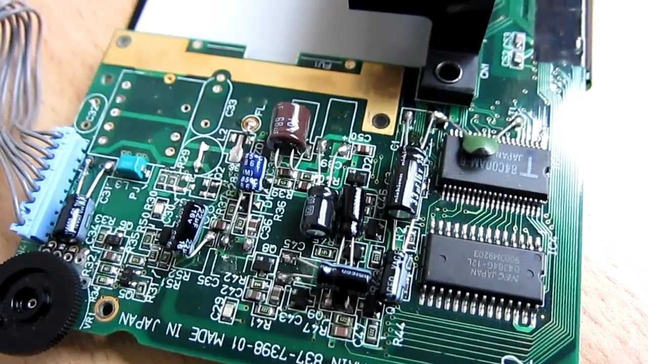 Sega Game Gear LED Backlight Mod