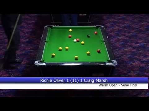 Welsh Open 2011 - Men's Semi Final - Craig Marsh v Richie Oliver