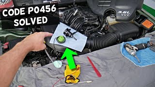 DODGE CHARGER CODE P0456 EVAP EVAPORATIVE EMISSION CONTROL SYSTEM SMALL LEAK DETECTED