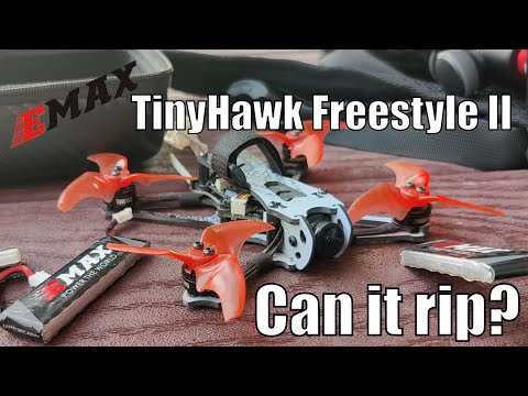 Can the EMAX TinyHawk 2 Freestyle FPV drone actually rip freestyle? | One pack proof that it can!