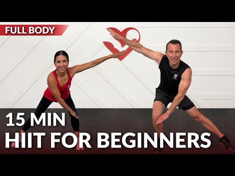15 Min HIIT Workout for Beginners for Fat Loss - Standing No ... trailer