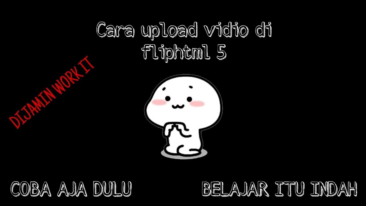 cara upload vidio di fliphtml 5 di android