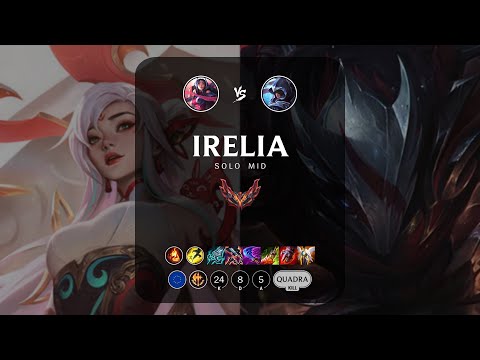 Irelia Mid vs Talon - EUW Grandmaster Patch 13.17