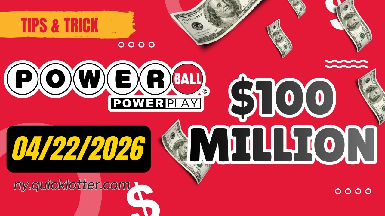 Analyze past results for Powerball 04/22/2026