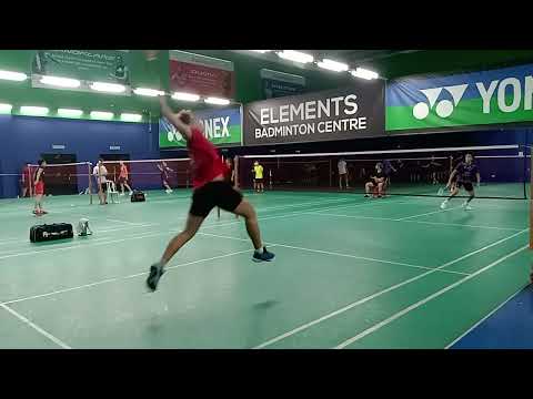 Element Badminton QF Men's Single Open Tournament - Ashraf Danial Vs Matthew Teoh