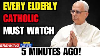 Pope Leo XIV WEPT Saying THIS — Every Elderly Catholic Must Watch