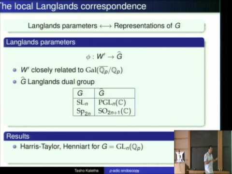 STPM - L-Packets and Endoscopy for p-Adic Groups - Tasho Kaletha
