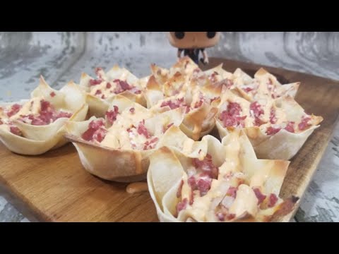 Reuben Bites Recipe, an #easy St. Pattys #Appetizer