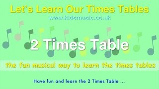 Kidzone - Let's Learn Our Times Tables - 2 Times Table