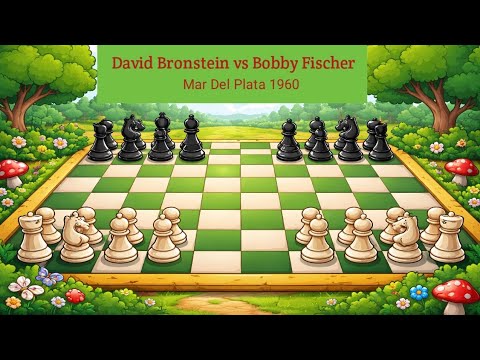 David Bronstein vs Bobby Fischer • Mar del Plata (1960)