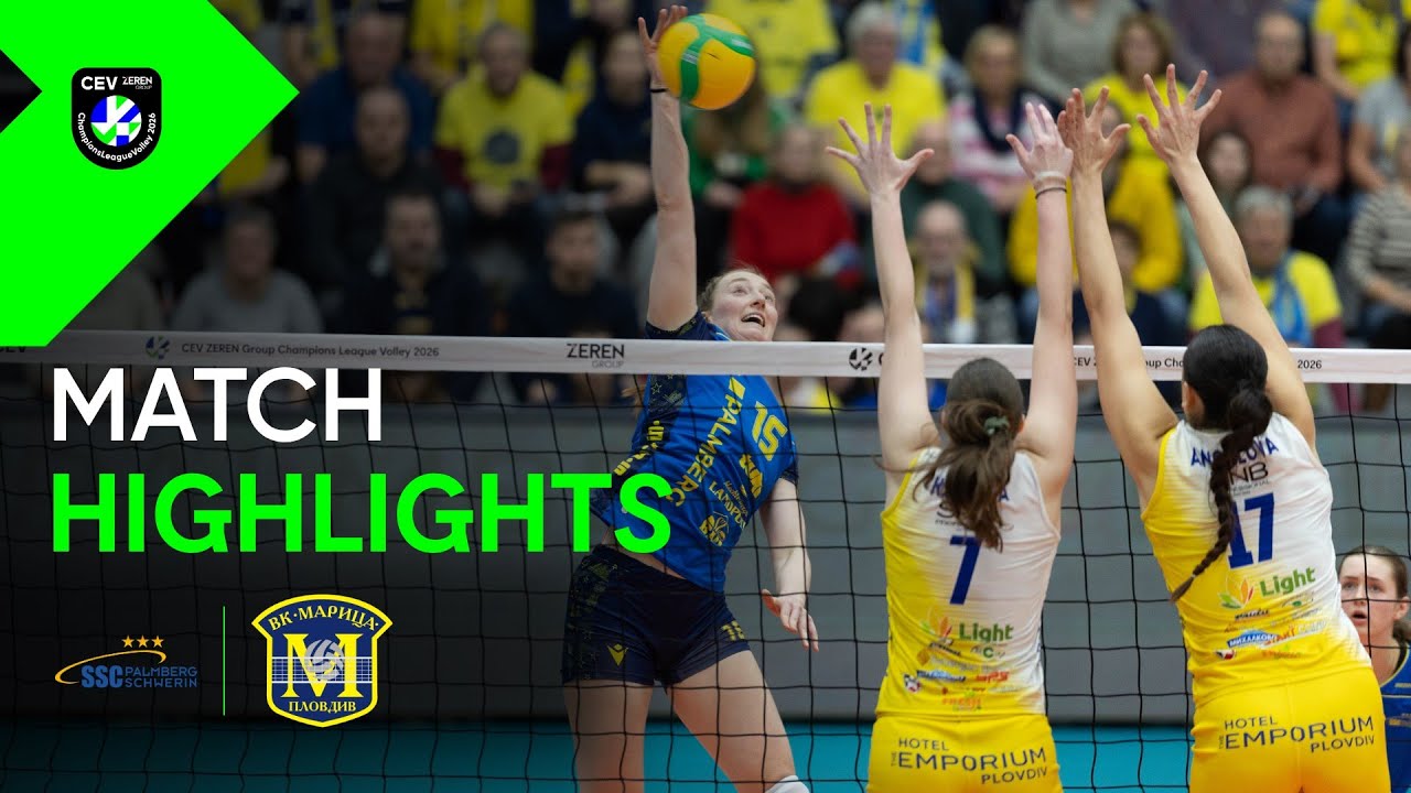 Highlights | SSC Palmberg SCHWERIN vs. Maritza PLOVDIV | CEV ZEREN Group CLVolleyW 2026