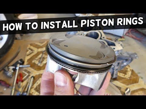HOW TO INSTALL PISTON RINGS HYUNDAI KIA ELANTRA FORTE SOUL TUCSON 1.8 2.0 NU