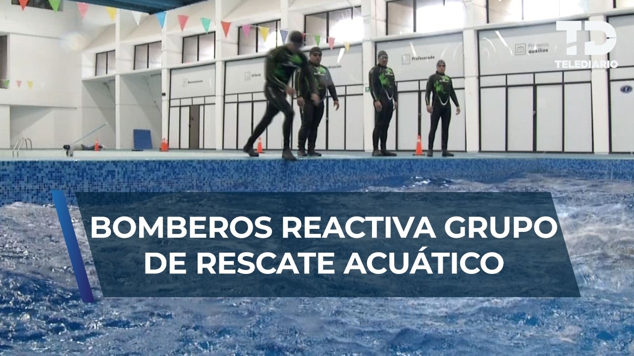 Tras 20 años, Heroico Cuerpo de Bomberos reactiva grupo de rescate acuático