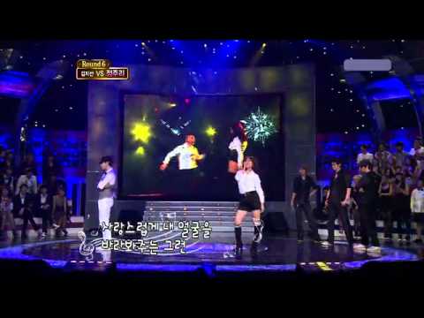 100923 - Round6 - Kim JiSun VS Jung JuRi(KiKwang)