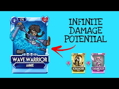 WAVE WARRIOR Annie showcase, skullgirls mobile
