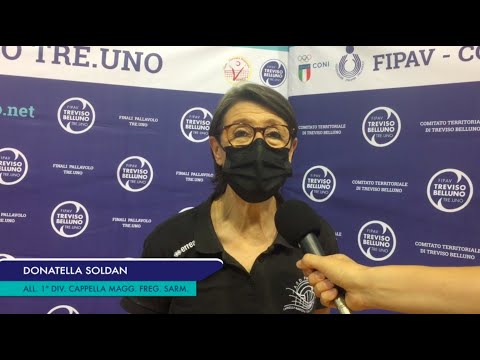 COACH SOLDAN DOPO LA FINALE TERRITORIALE DI COPPA ITALIA 1ª DIVISIONE