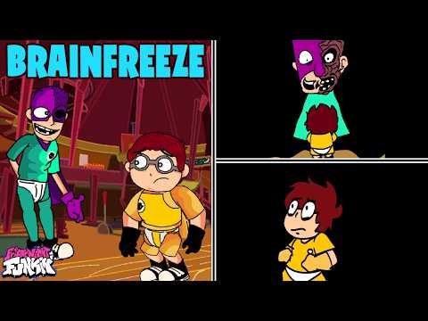 FNF: BRAINFREEZE // Vs Fanboy & Chum Chum // +Lyrics-Cutscene █ Friday Night Funkin' █