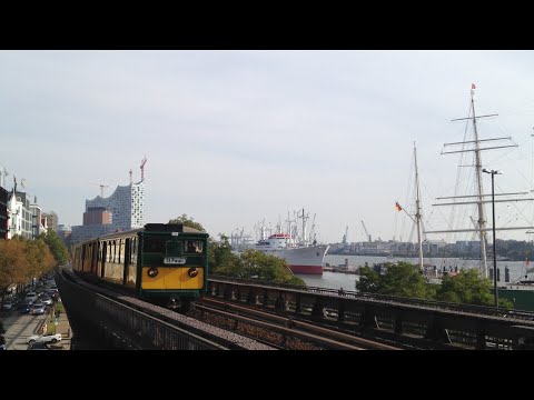 Führerstandsmitfahrt / Cab Ride U-Bahn / Subway Hamburg: Berliner Tor - Niendorf Nord