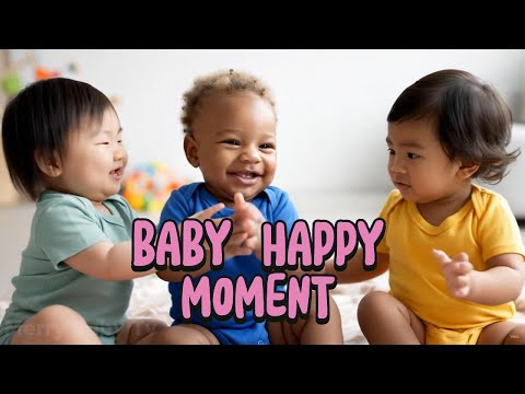 Baby Sensory ❤️LEARN TO CLAP ❤️  Baby Video | Happy Baby 🤗 #babysensory #babiesvideo  #babylearning