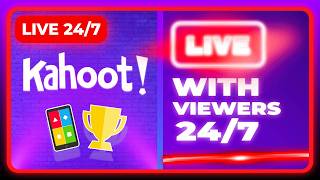 Kahoot Live Stream 24/7 | Viewers Can Join | Compete Against Others | Study Music And More!