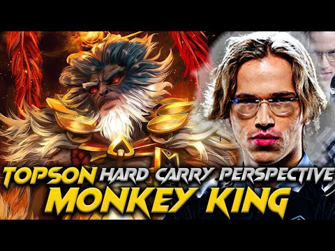 Topson Monkey King The Hard Carry MVP !!! - Dota 2 Pro Gameplay New patch 7.36B #topson #monkeyking
