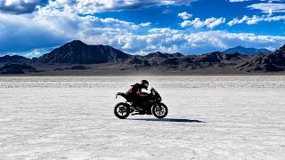190mph on the Salt Flats in a T shirt