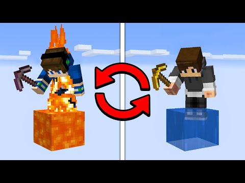 Minecraft Death Swap, But Only 1 Block