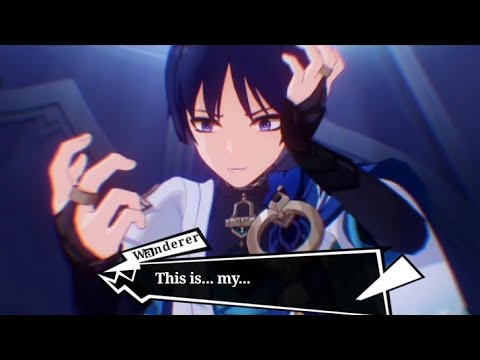 Wanderer obtains his Vision but with Persona 5 music