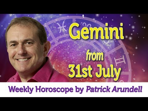 Gemini Weekly Horoscopes from 31st July - 7th August 2017