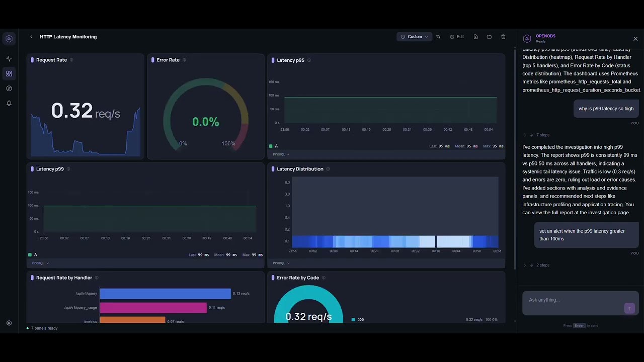 OpenObs demo — watch on YouTube