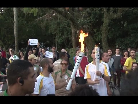 TJ UFSC 11/07/16 - Tocha Olímpica em Florianópolis/ PROMOÇÃO Amnésia