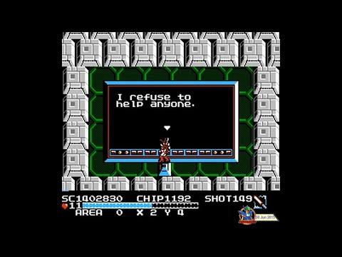 The Guardian Legend: Secret Edition v3.3 (2013, NES) - 4 of 9: Area 06 & 07 [720p60]