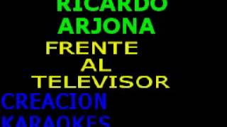 RICARDO ARJONA   FRENTE AL TELEVISOR KARAOKE DEMO