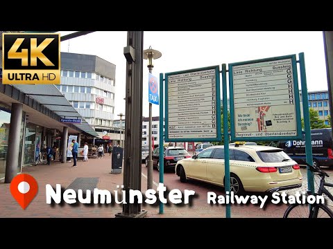 NEUMÜNSTER, Germany 🇩🇪 | 2022 | 4K·60p | Cute Streets in Disliked German City
