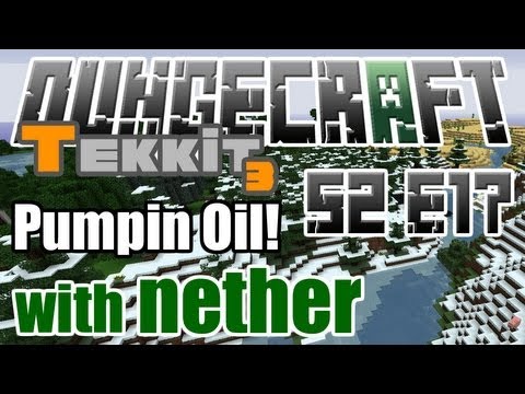 Tekkit: DungeCraft - Pumpin Oil! - S2 E17