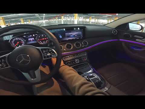 2018 Mercedes Benz E220d - Walk around POV review , No speaking pure sound only