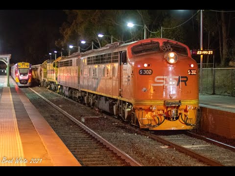 SSR Grain Trains around Bendigo: P14, S302, S317, T363 and T385 on 9095, 9096 & 9098- 30/12/21