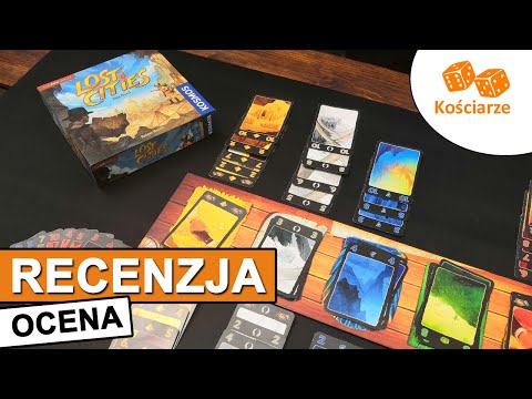Kościarze – Na Tapecie… LOST CITIES  (ZAGINIONE MIASTA) gra planszowa (odc. #9)