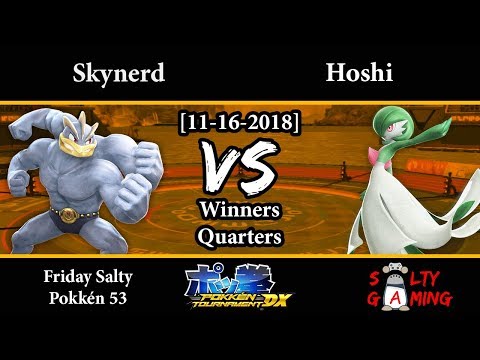 [2018-11-16] Pokkén - Skynerd (Machamp) vs Hoshi (Gardevoir) WQ