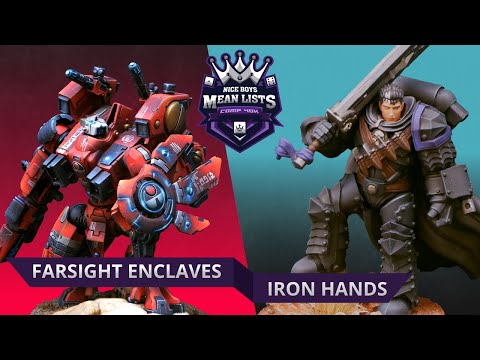 Tau Empire vs Iron Hands - Friendly Competitive - Warhammer 40k Battle Report