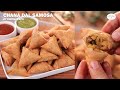 Chana Dal Samosa Surat Special Street Style Farsan Recipe Food Couture By Chetna Patel